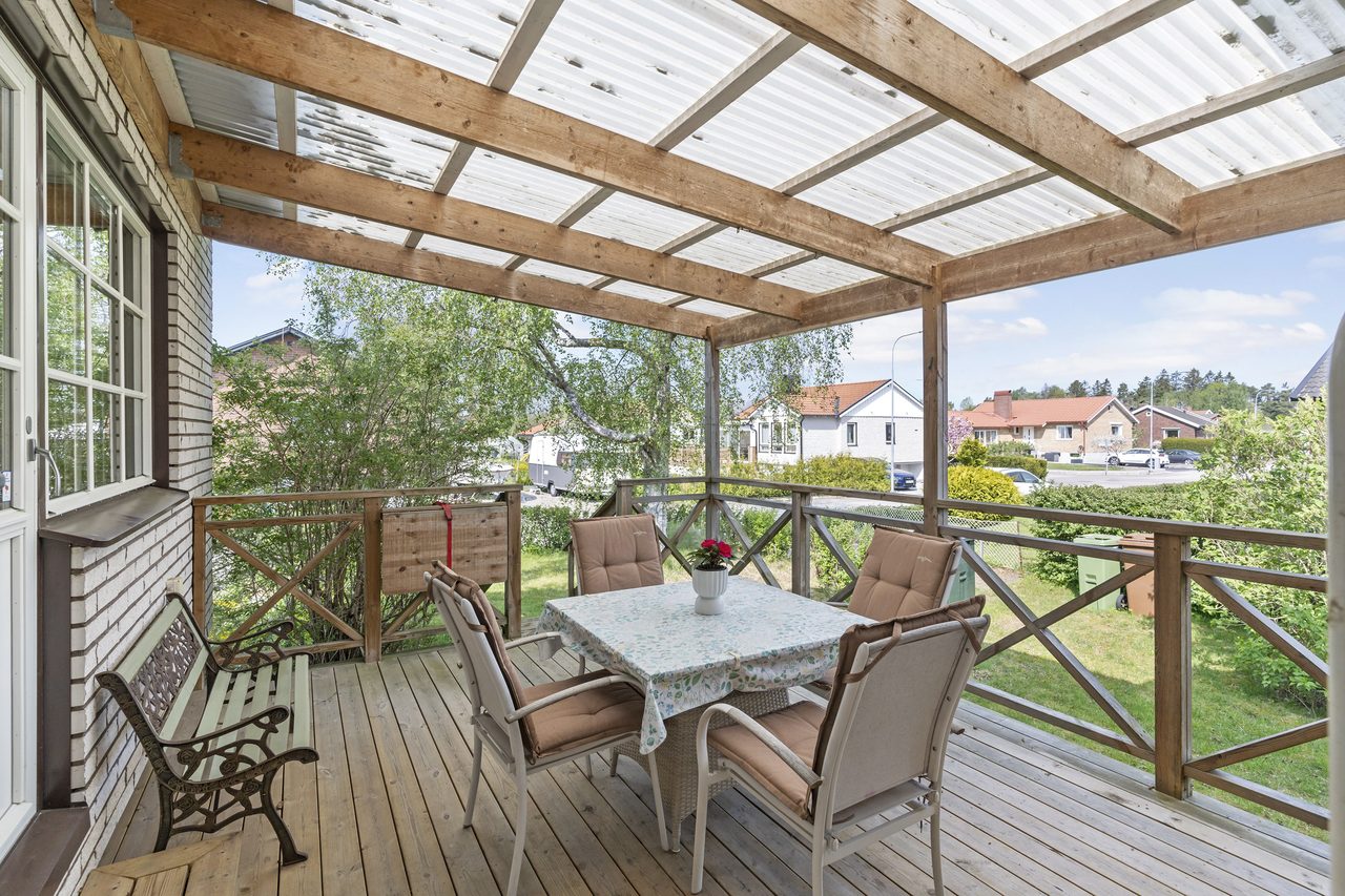 En perfekt plats för middagar med släkten.