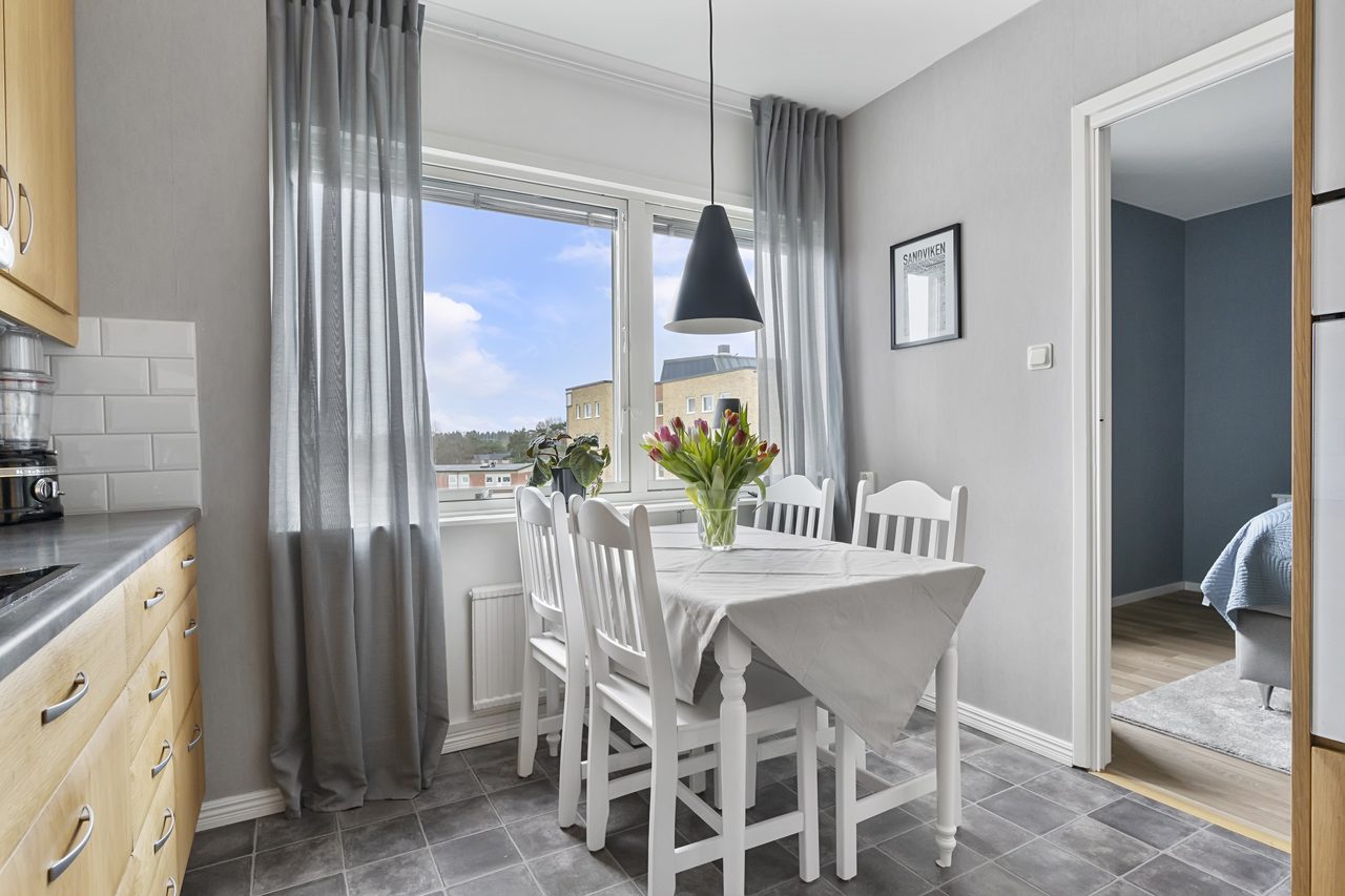 Matplats med fin utsikt!