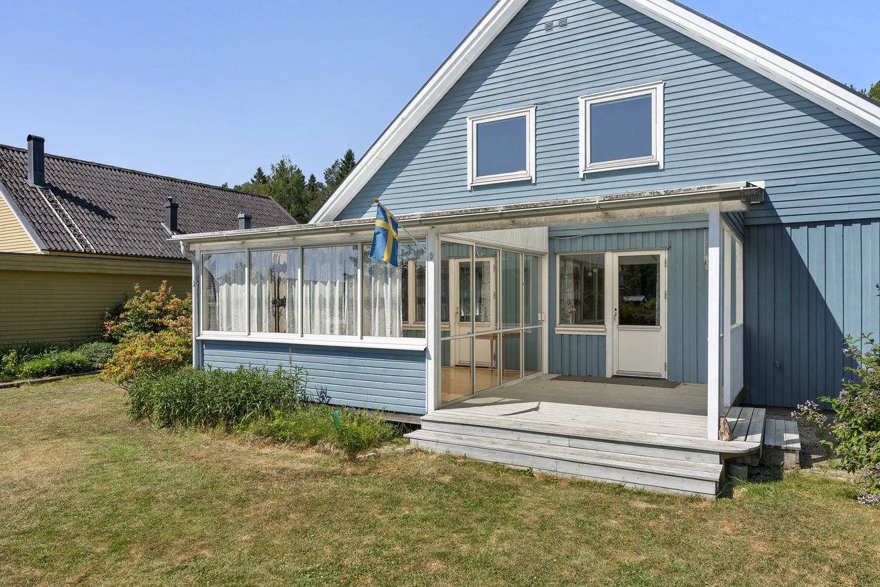 En härlig plats som förlängning av trädgården sena kvällar.