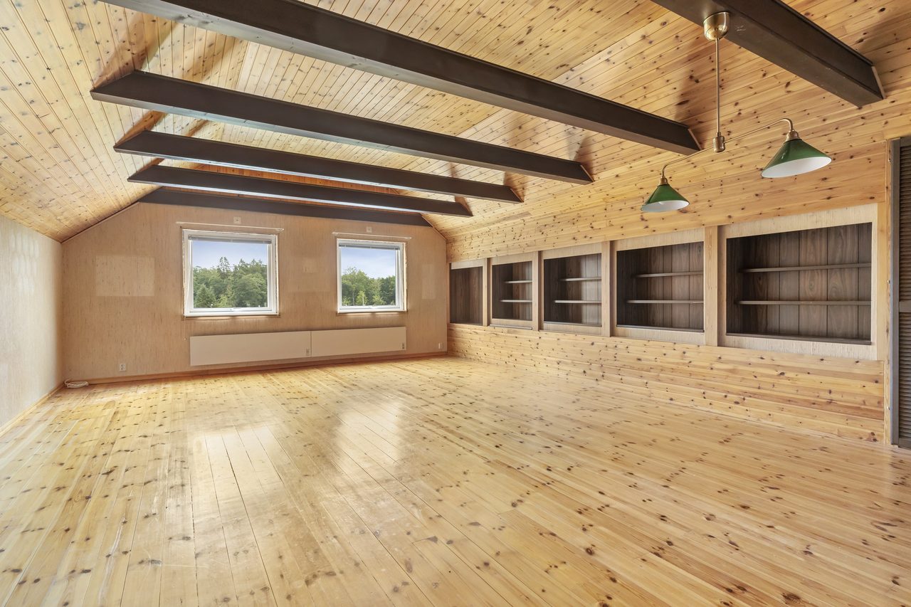 Högt i tak och härlig utsikt!