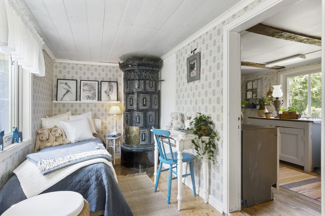 Den vackra kaminen är godkänd.