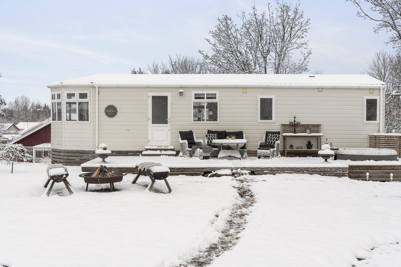 Villavagn perfekt för uthyrning.