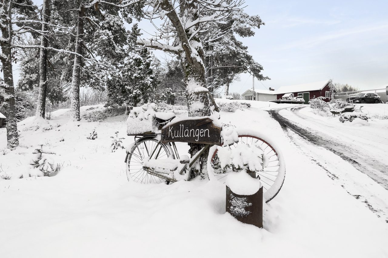 På fastigheten Kullängen finner ni en unik fastighet.