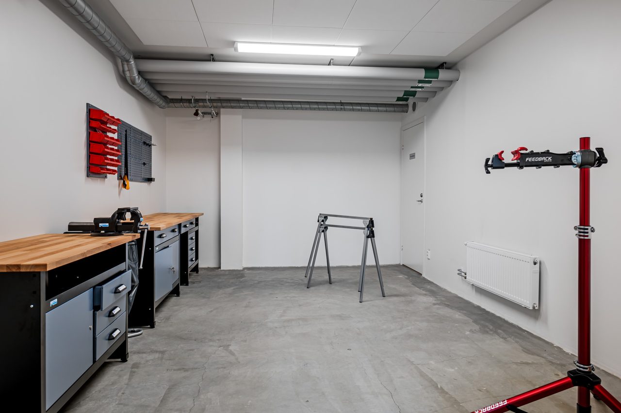 Hobbyrum i traversen