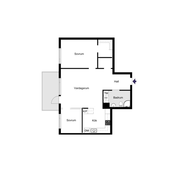 Svampskogsvägen 154, 4 tr