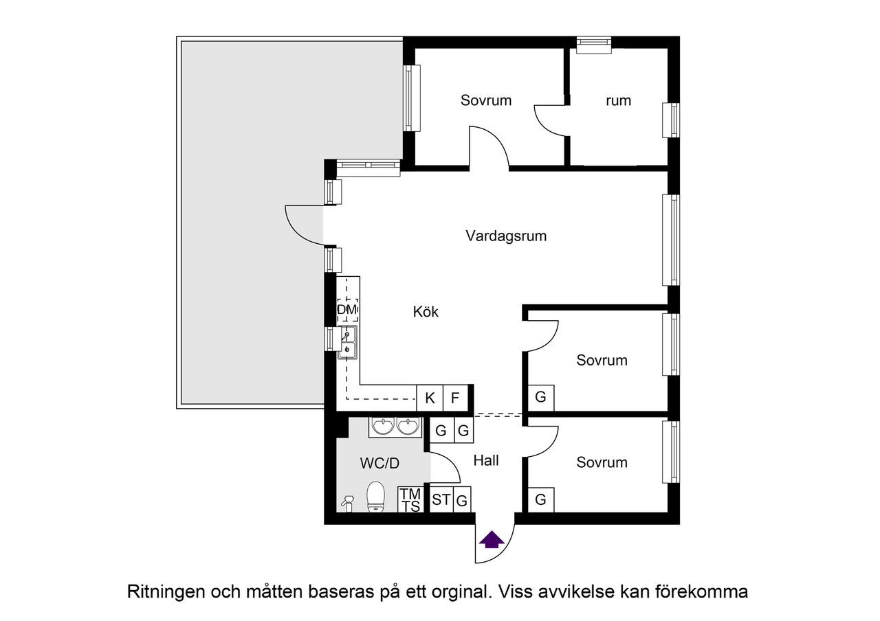 Alternativ planritning