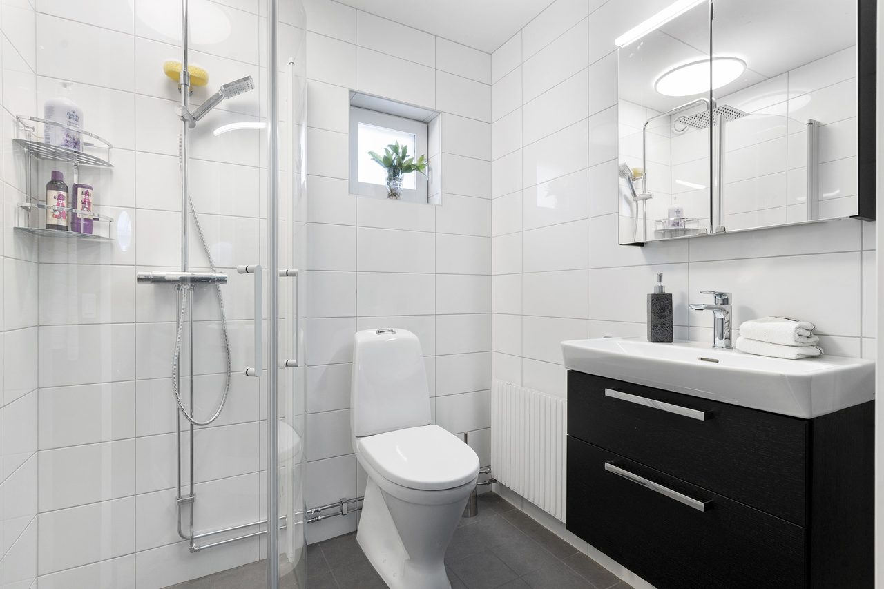 Badrum på entreplan