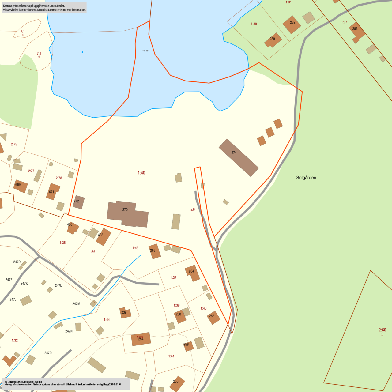 Gaddesanna 274, Solgården