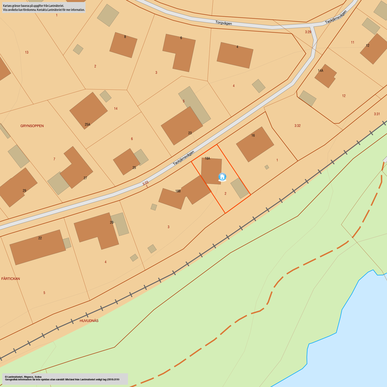 Tackjärnsvägen 18A