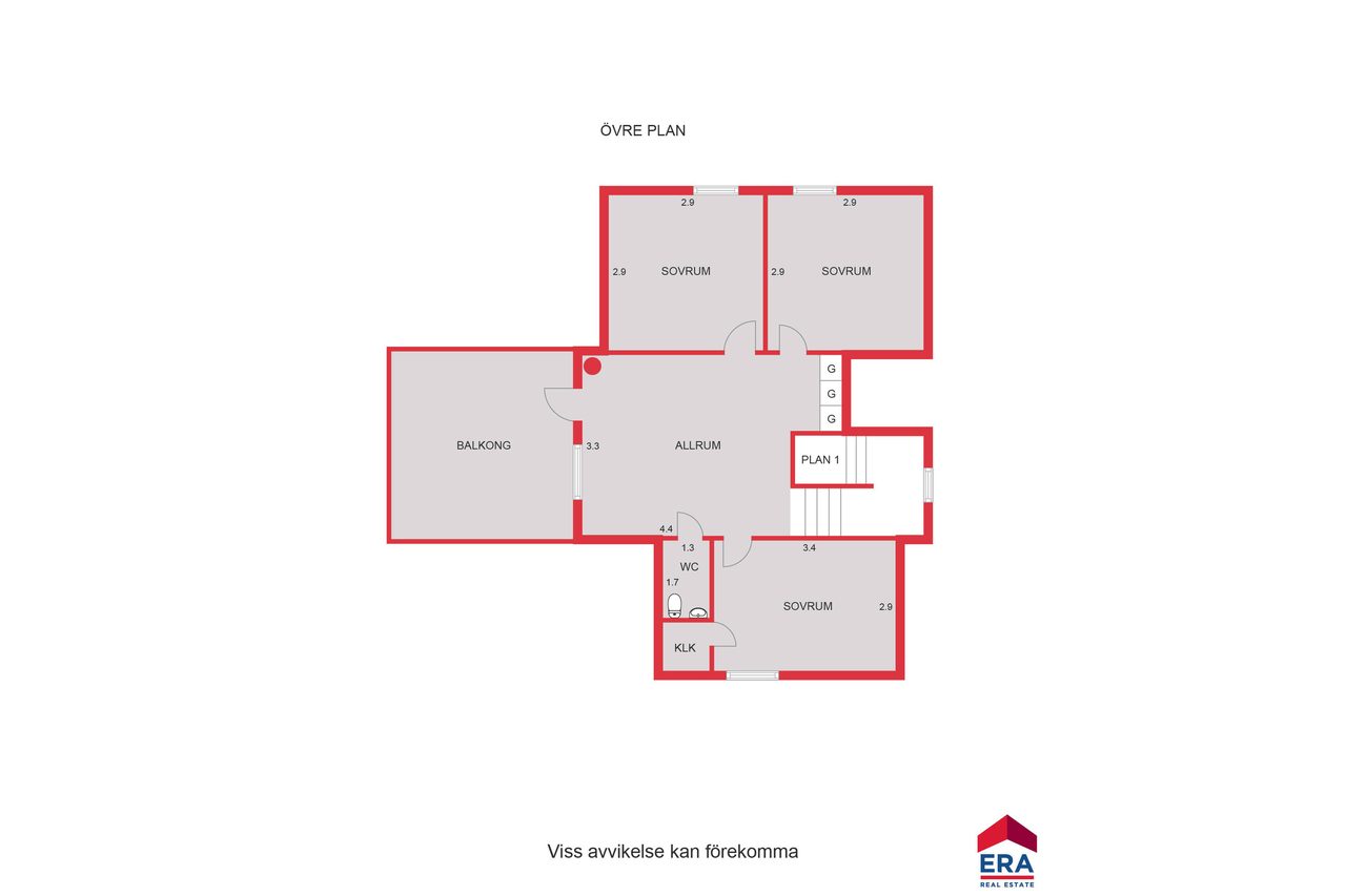 Planritning - Ej exakt