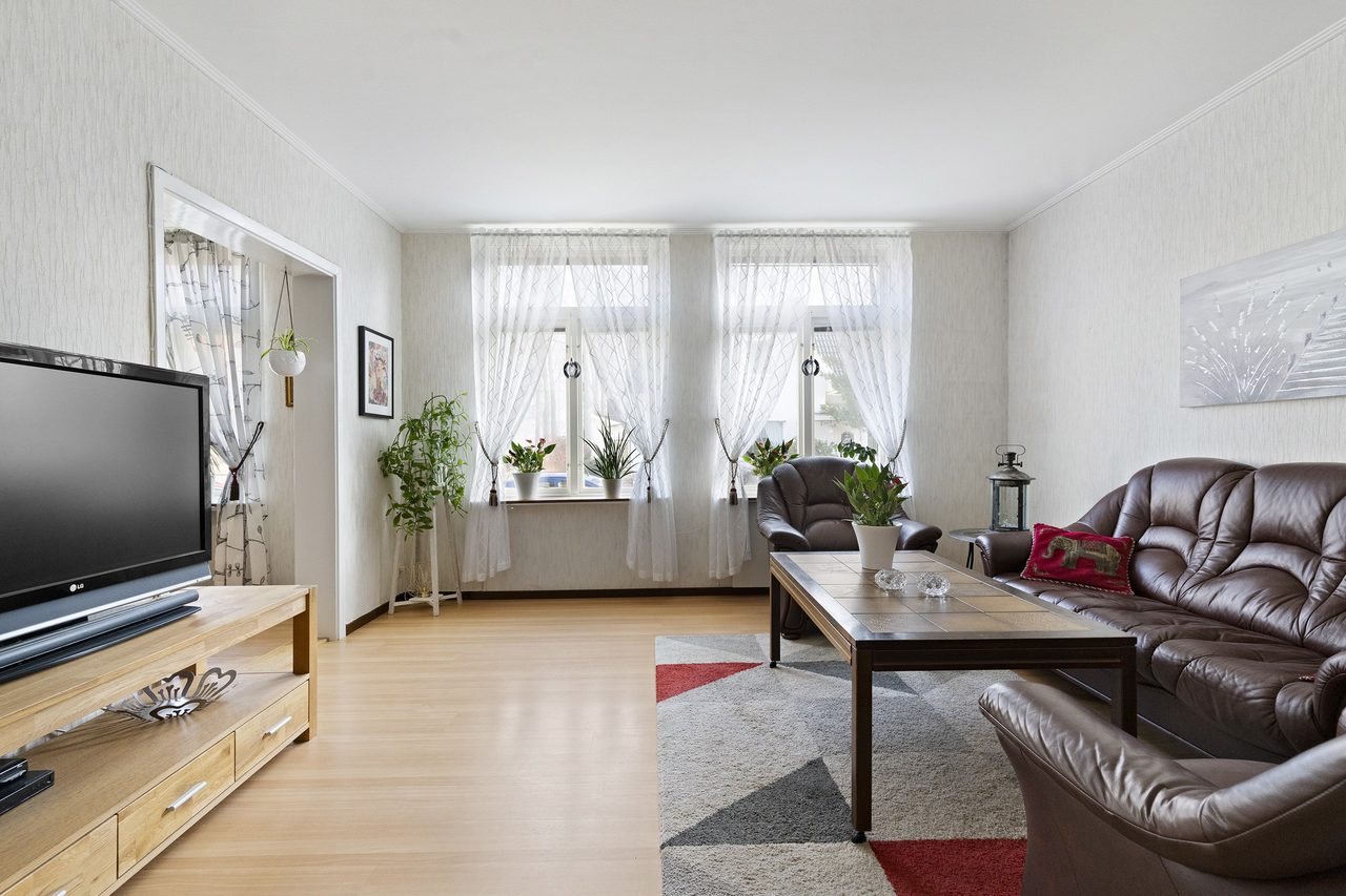 Vardagsrum lägenhet 1