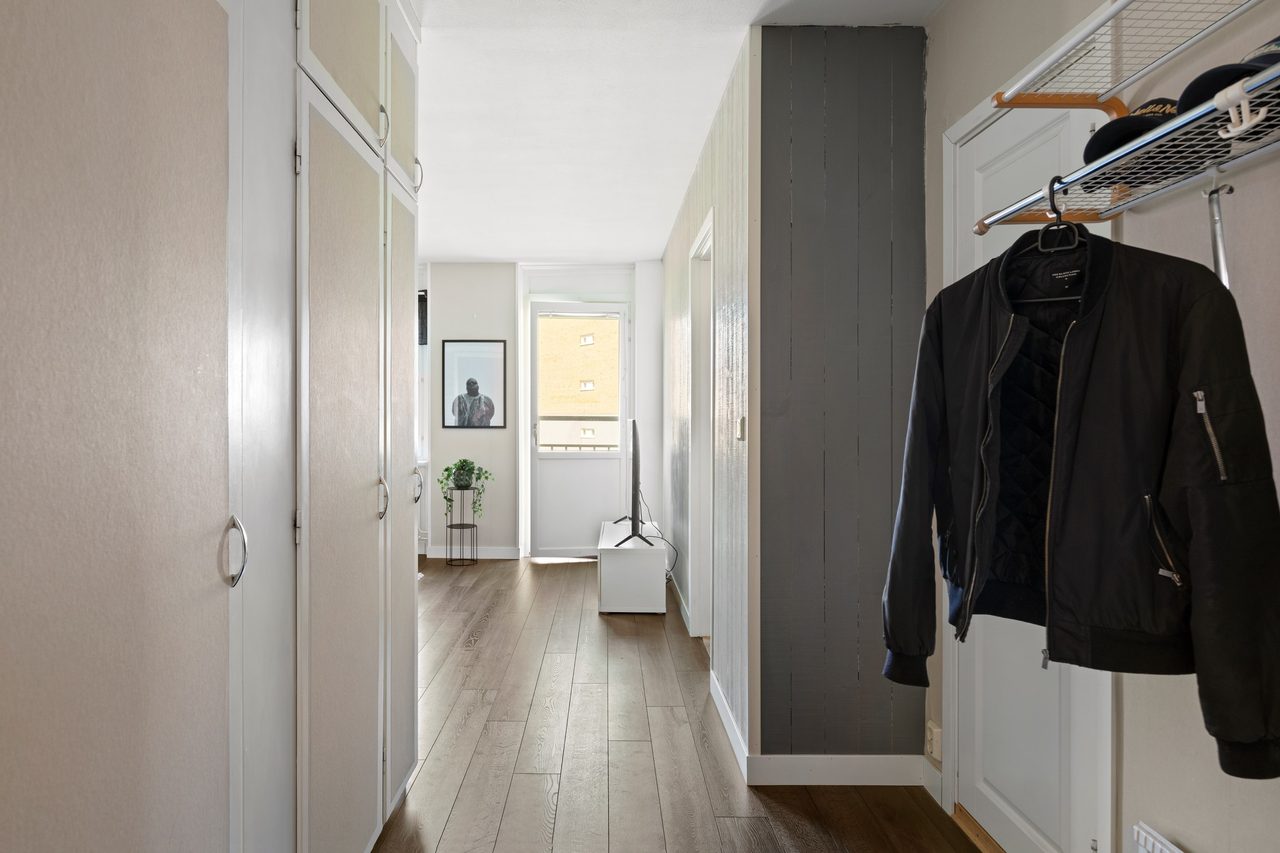 Hall med bra förvaring