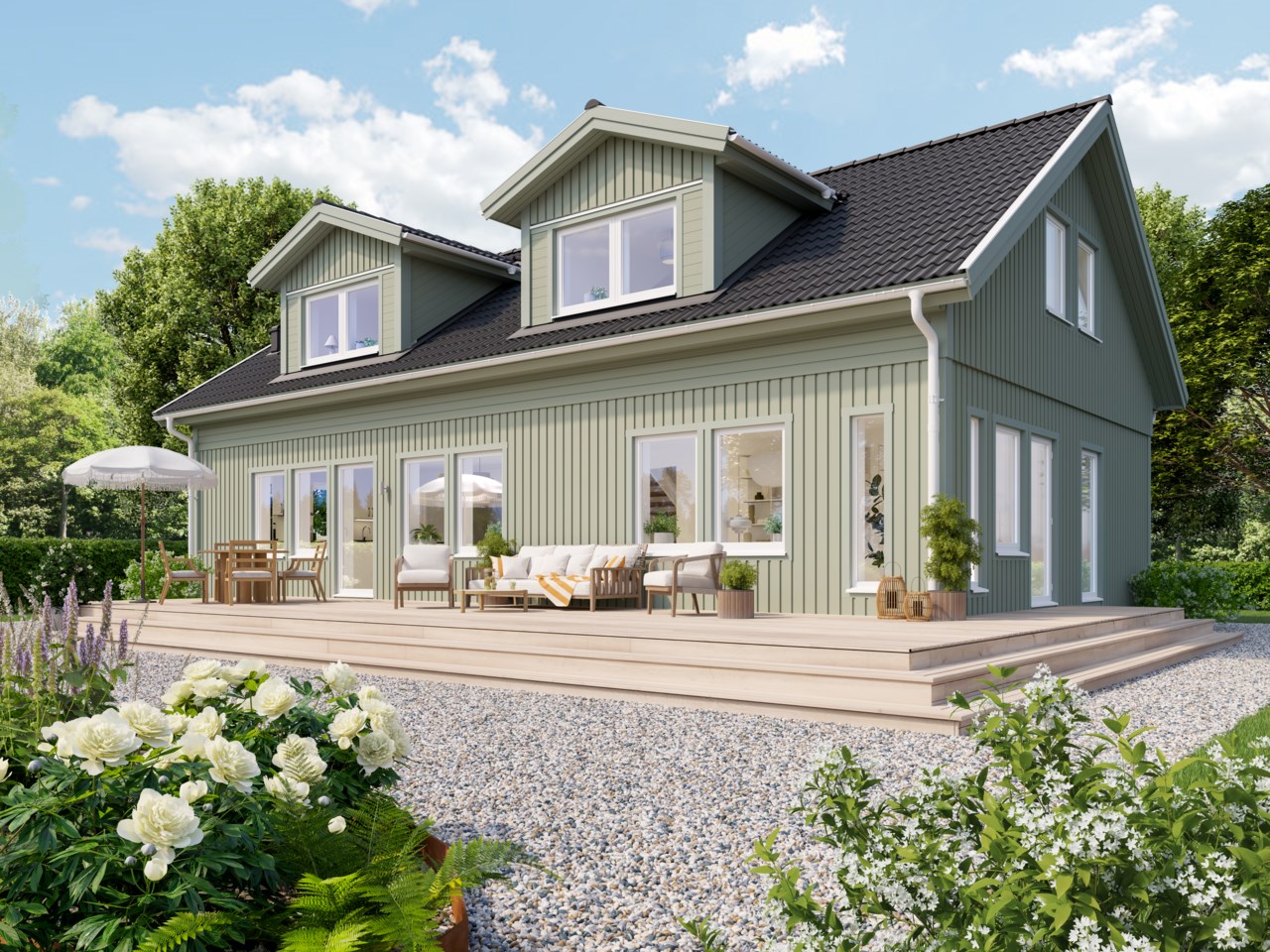 Åse 1 1/2 plan 3-7 rok 107-163 kvm 3 833 000 kr