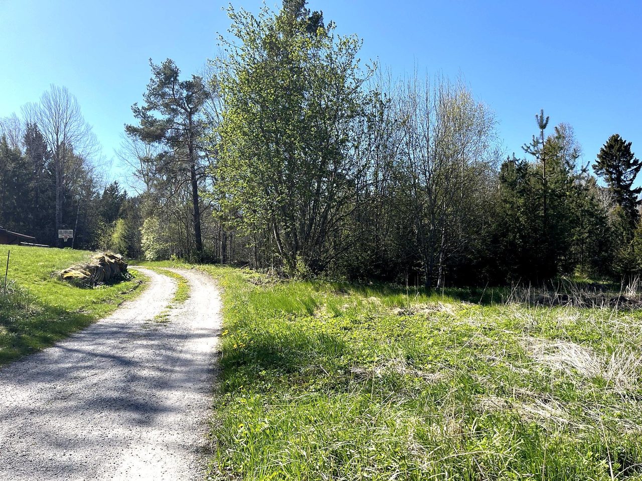 Väg fram till tomten