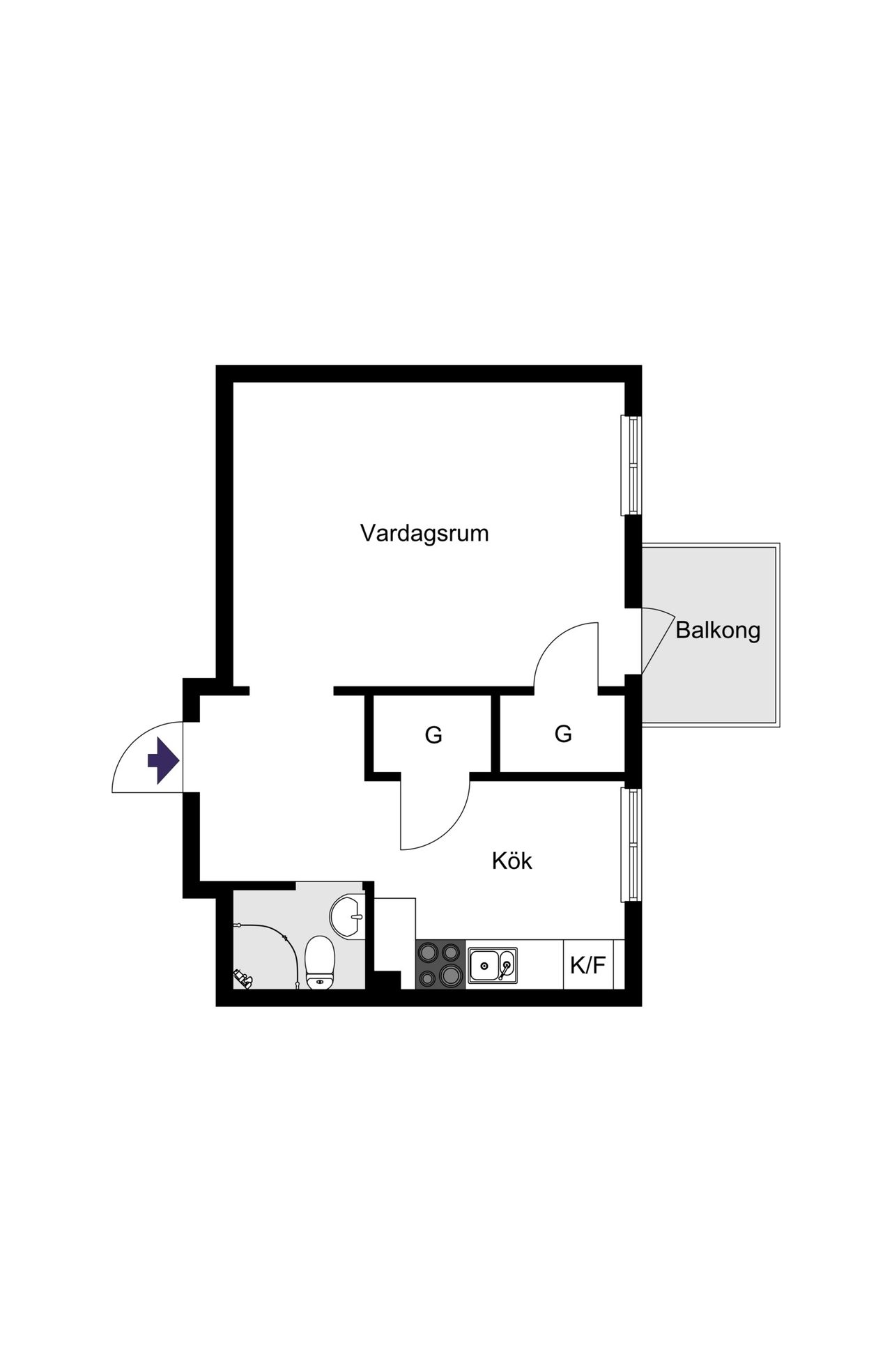 Skogsvägen 1B