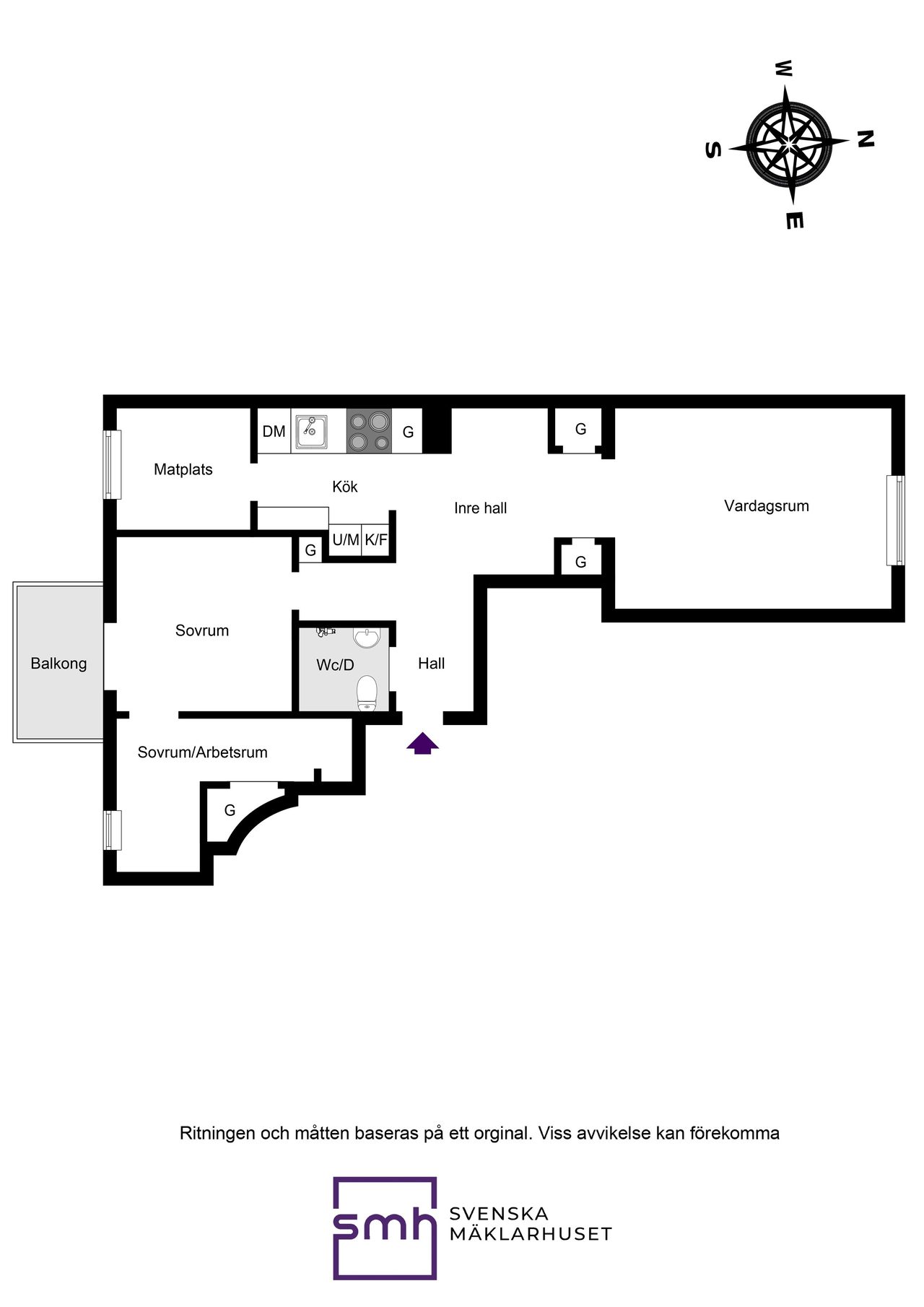 Nuvarande planlösning