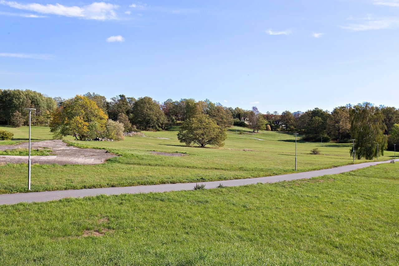Fina promenadstråk och cykelvägar