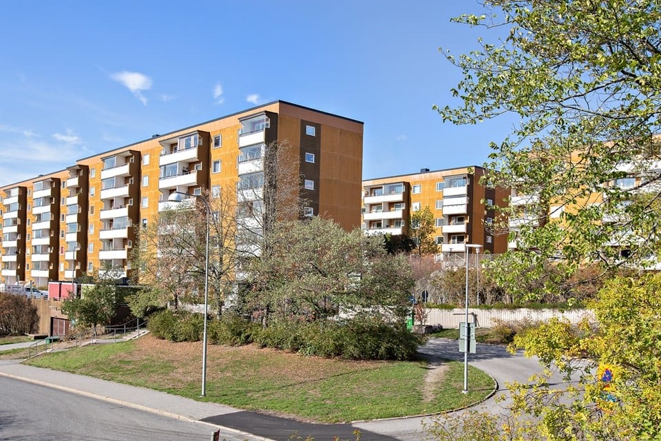 Bebyggelse från 1973-1975