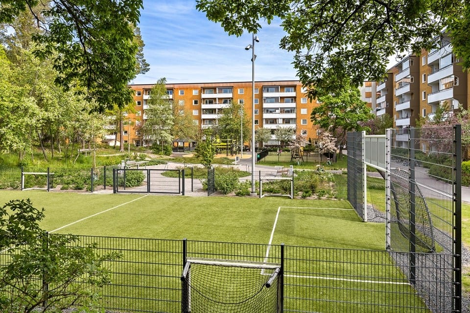 En innergård utöver det vanliga