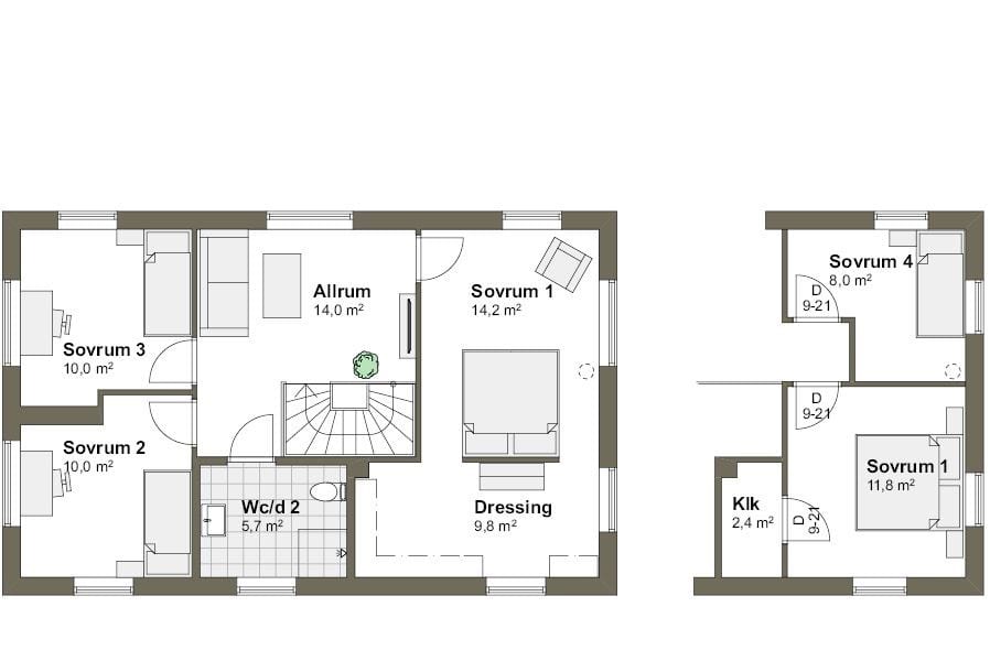 Planlösning Malö_M_övre_plan