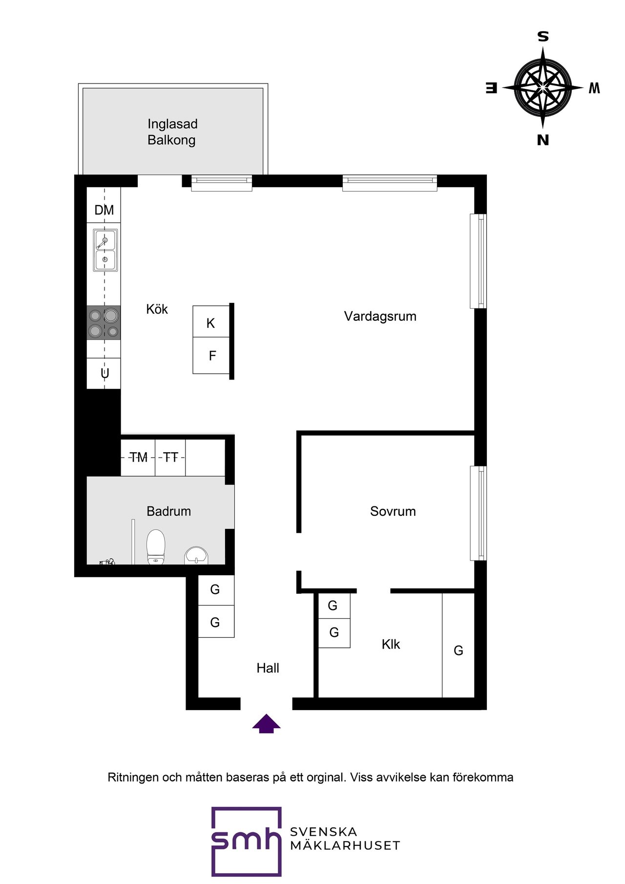 Nuvarande planlösning