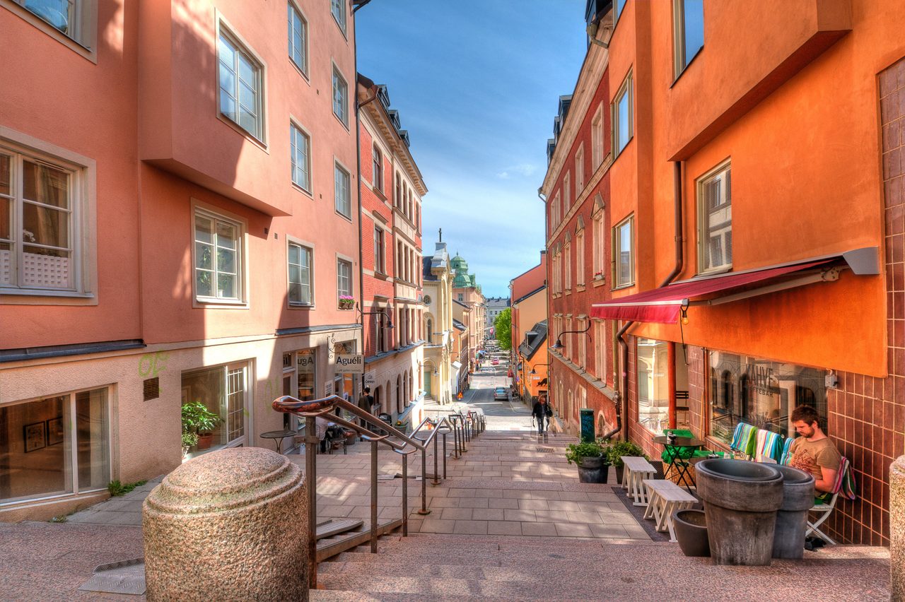 Mysiga kvarter på Mariaberget