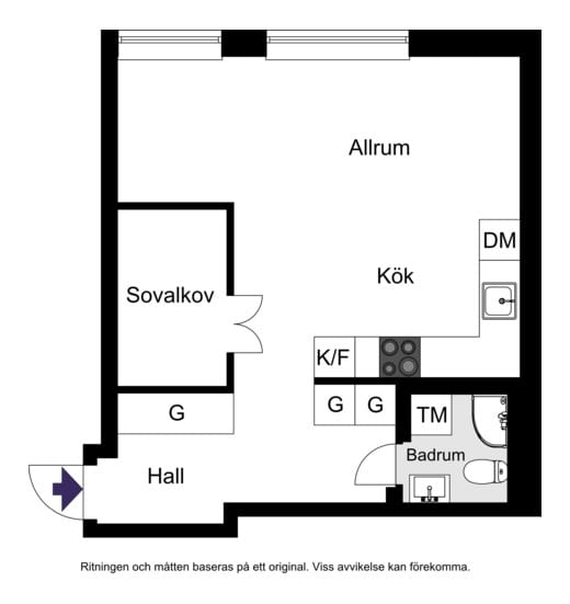 Planritning strålgatan 21