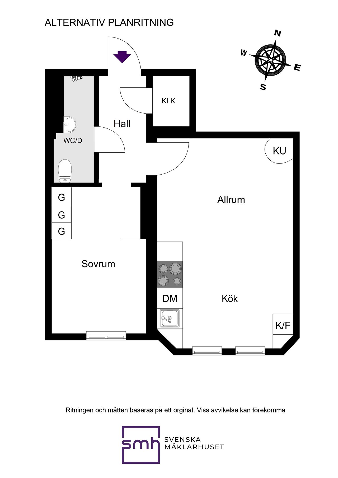 Alternativ planlösning nr 2