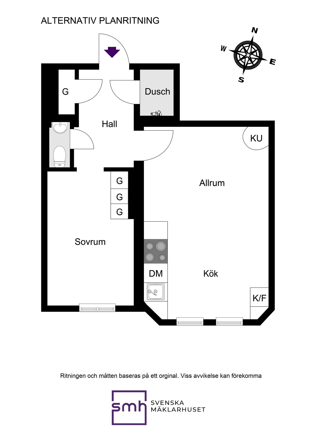 Alternativ planritning