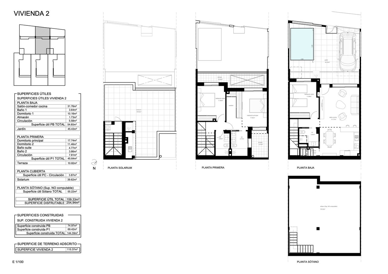 VIVIENDA 2 (CON SÓTANO)para venta
