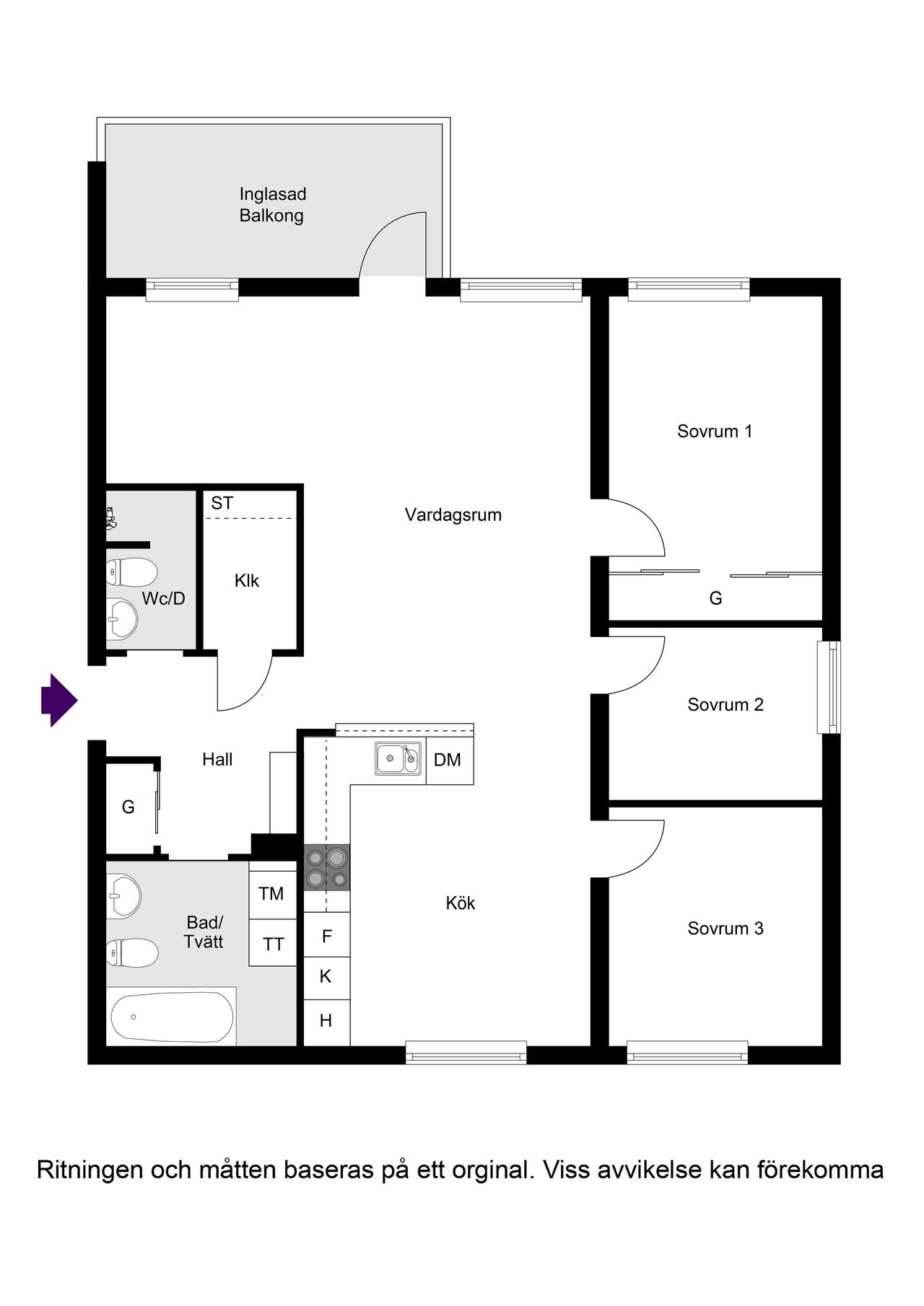 Alternativ planritning