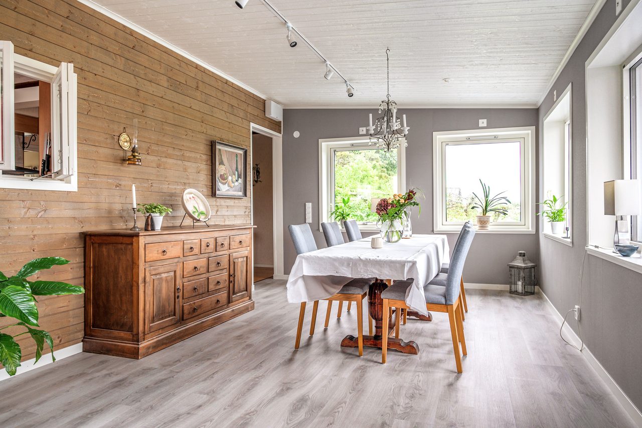 Den perfekta ytan för stora sociala tillställningar så som exempelvis kalas och middagar