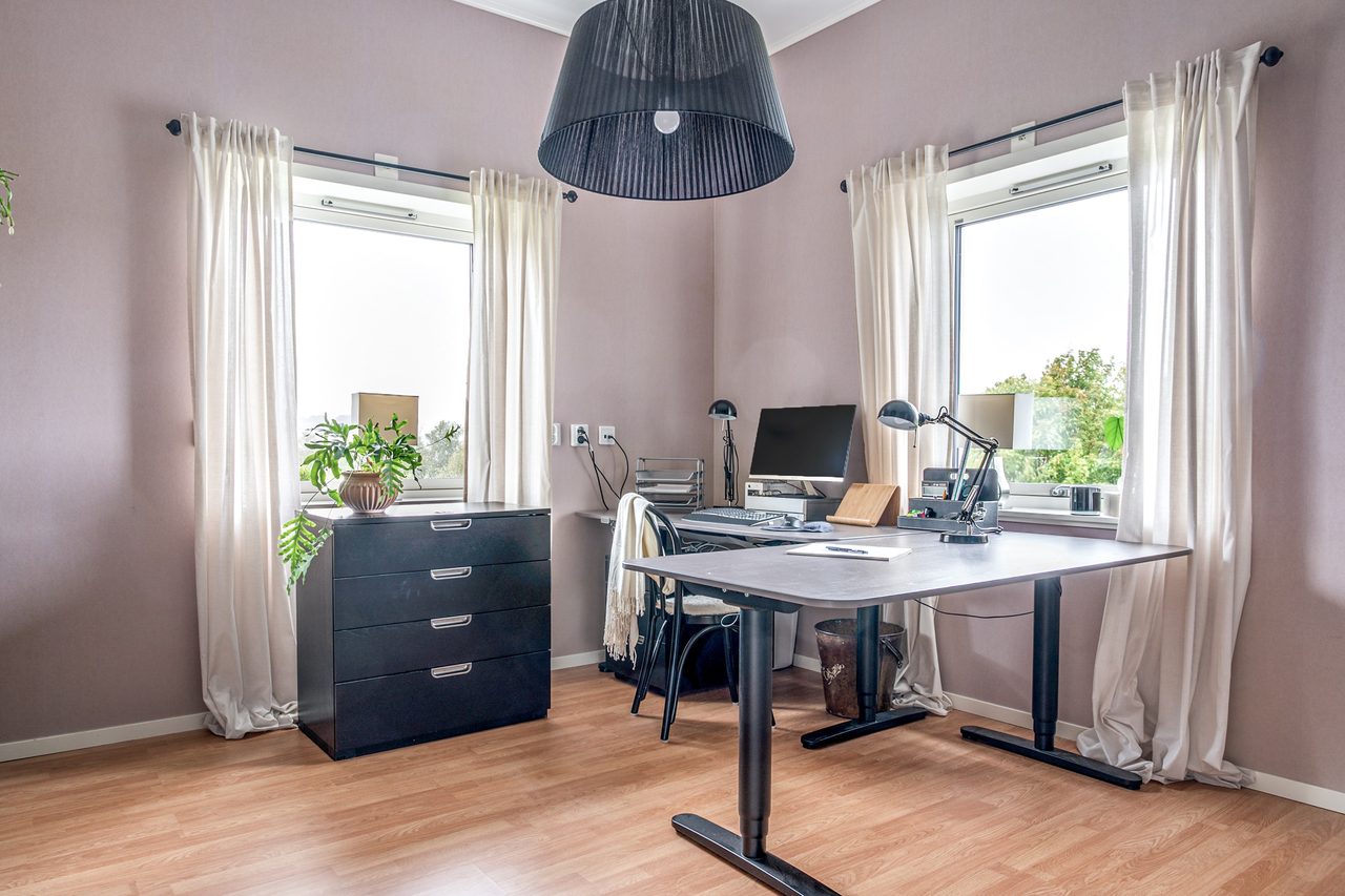 Kontor/sovrum på entréplan