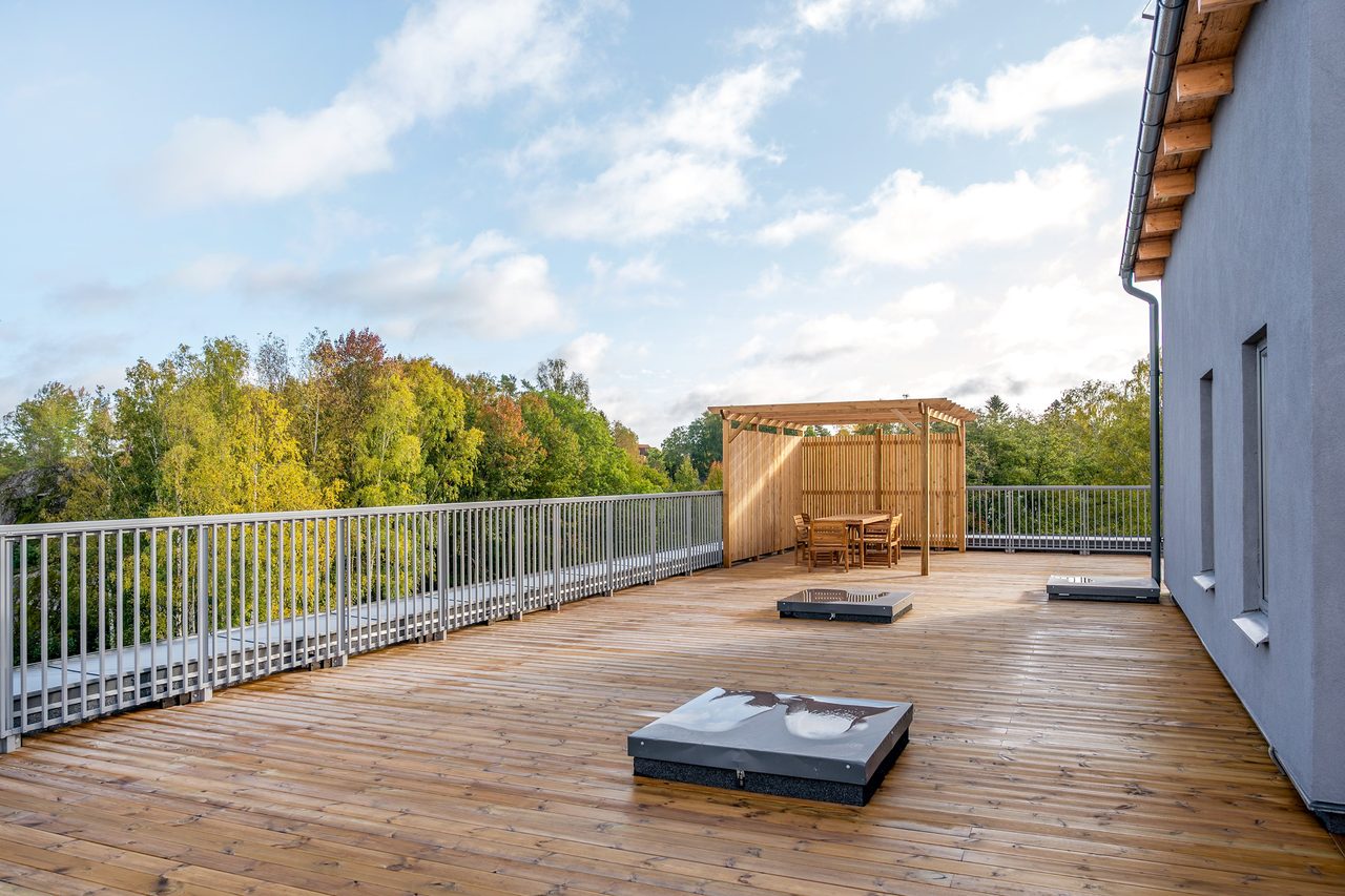 Föreningens gemensamma takterrass