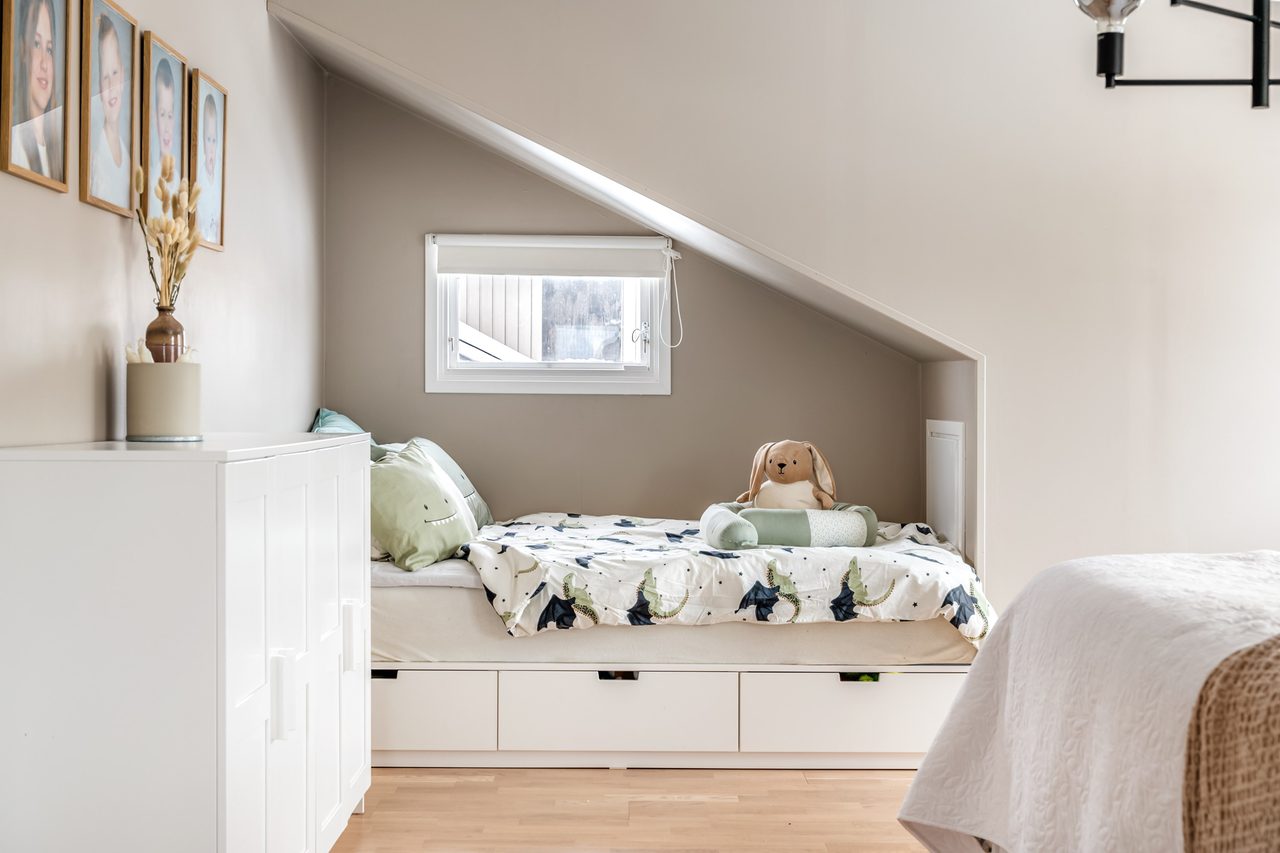 Mysig sovdel för barnen