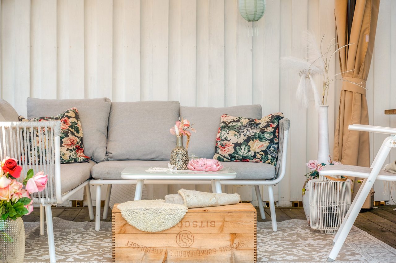 Uteplatser som erbjuder sol från morgon till kväll