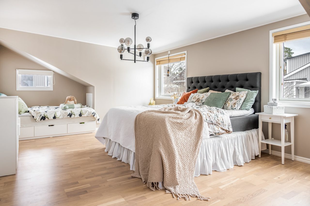 Underbart ljusinsläpp och en luftig känsla