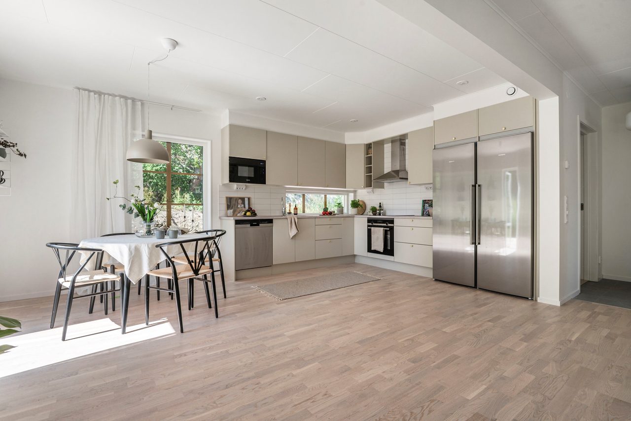 Här finns gott om plats för ett stort matbord