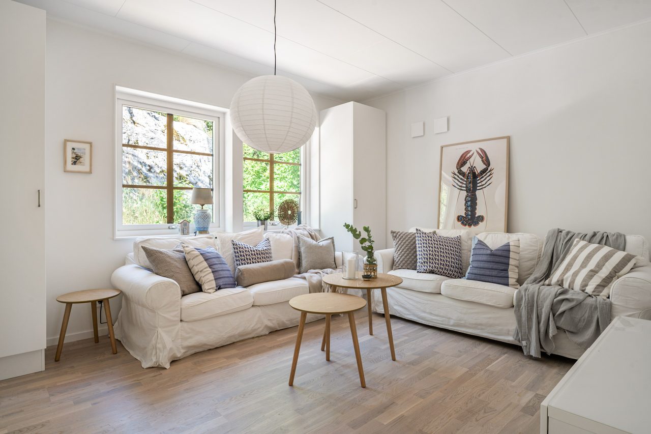 Stort sovrum på entréplan