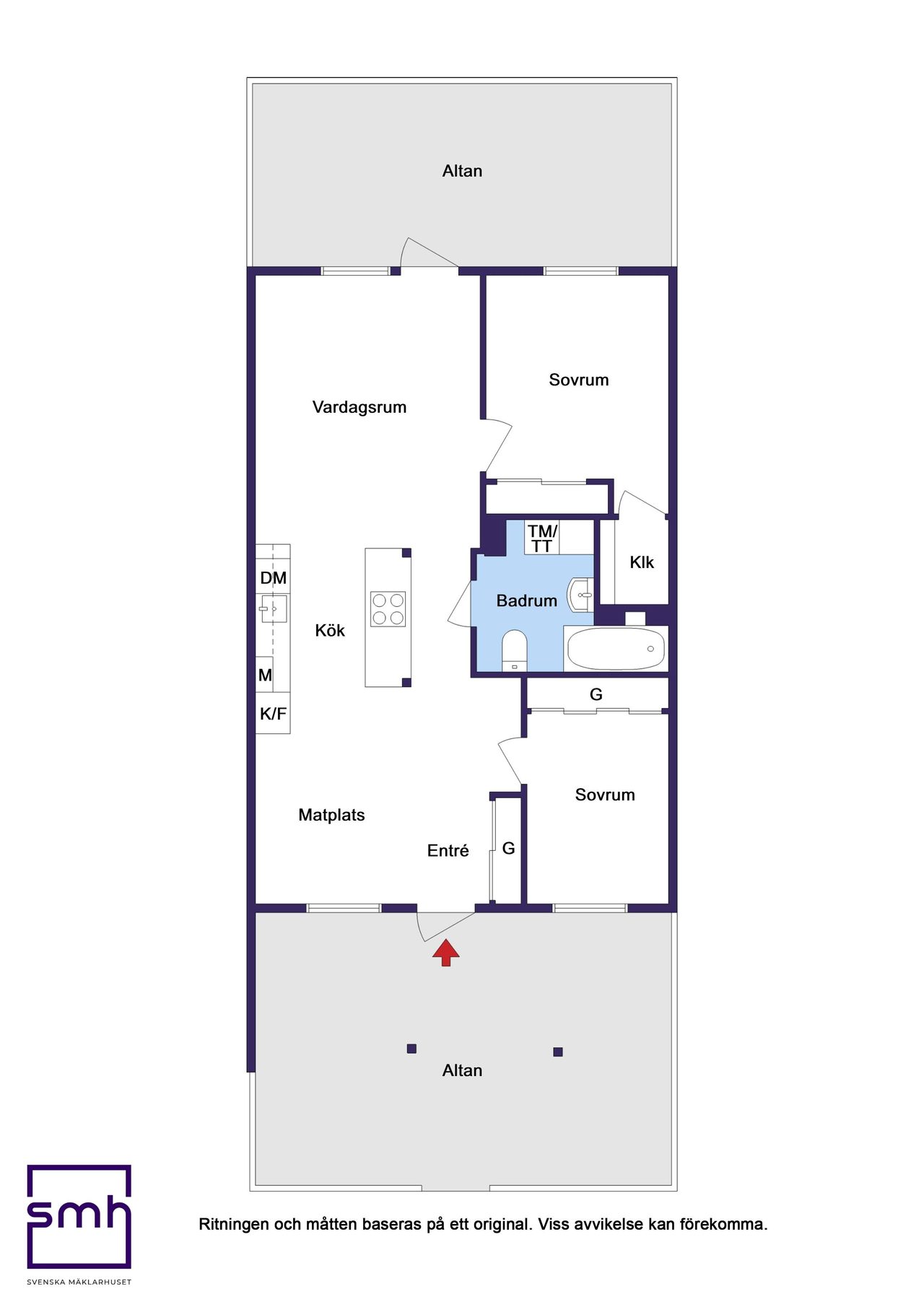 Alternativ planlösning