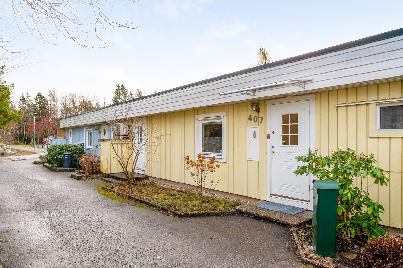 Bekvämt och smidigt boende i ett plan