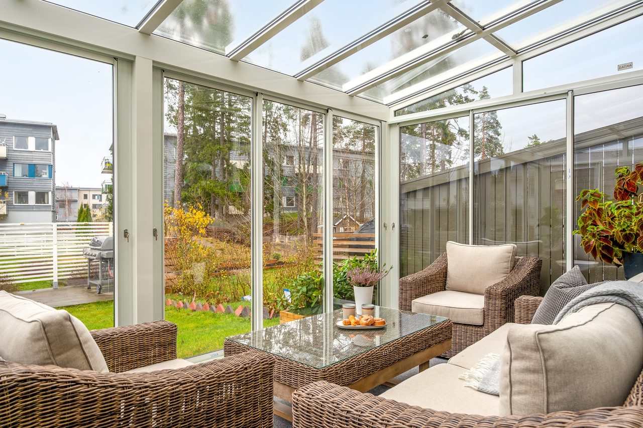 Här kan man njuta av utekänslan under stora delar av året