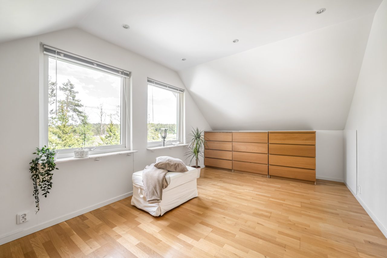 Sovrum 5 som bjuder på generösa ytor