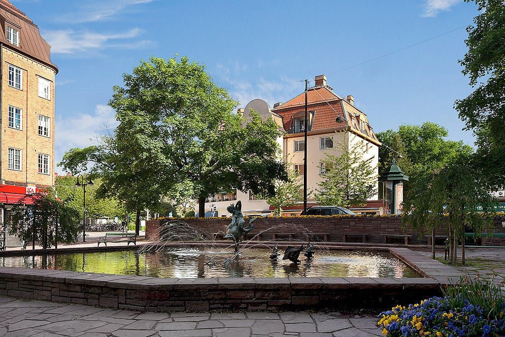 Stråket runt husknuten