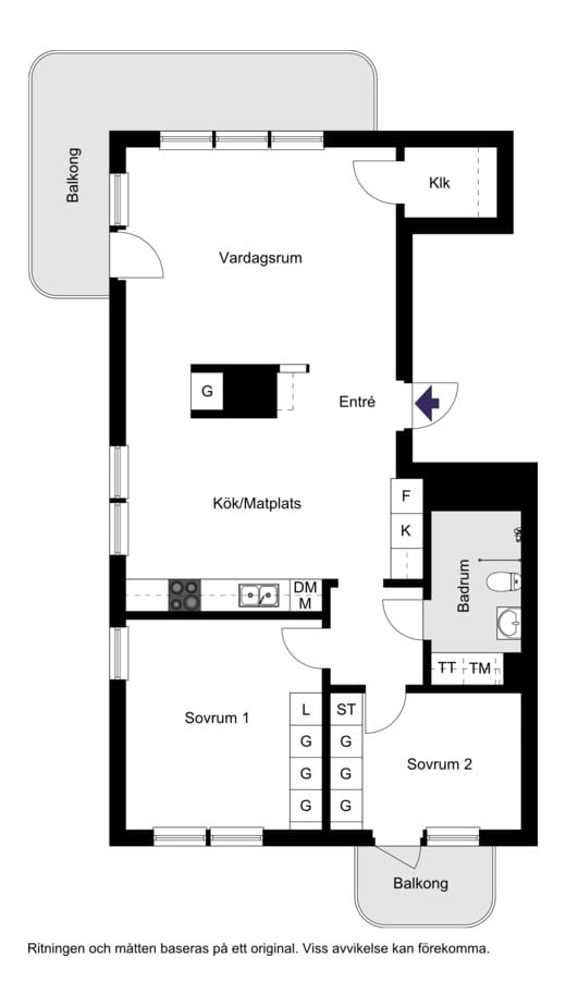 Armégatan 11B, 3 tr