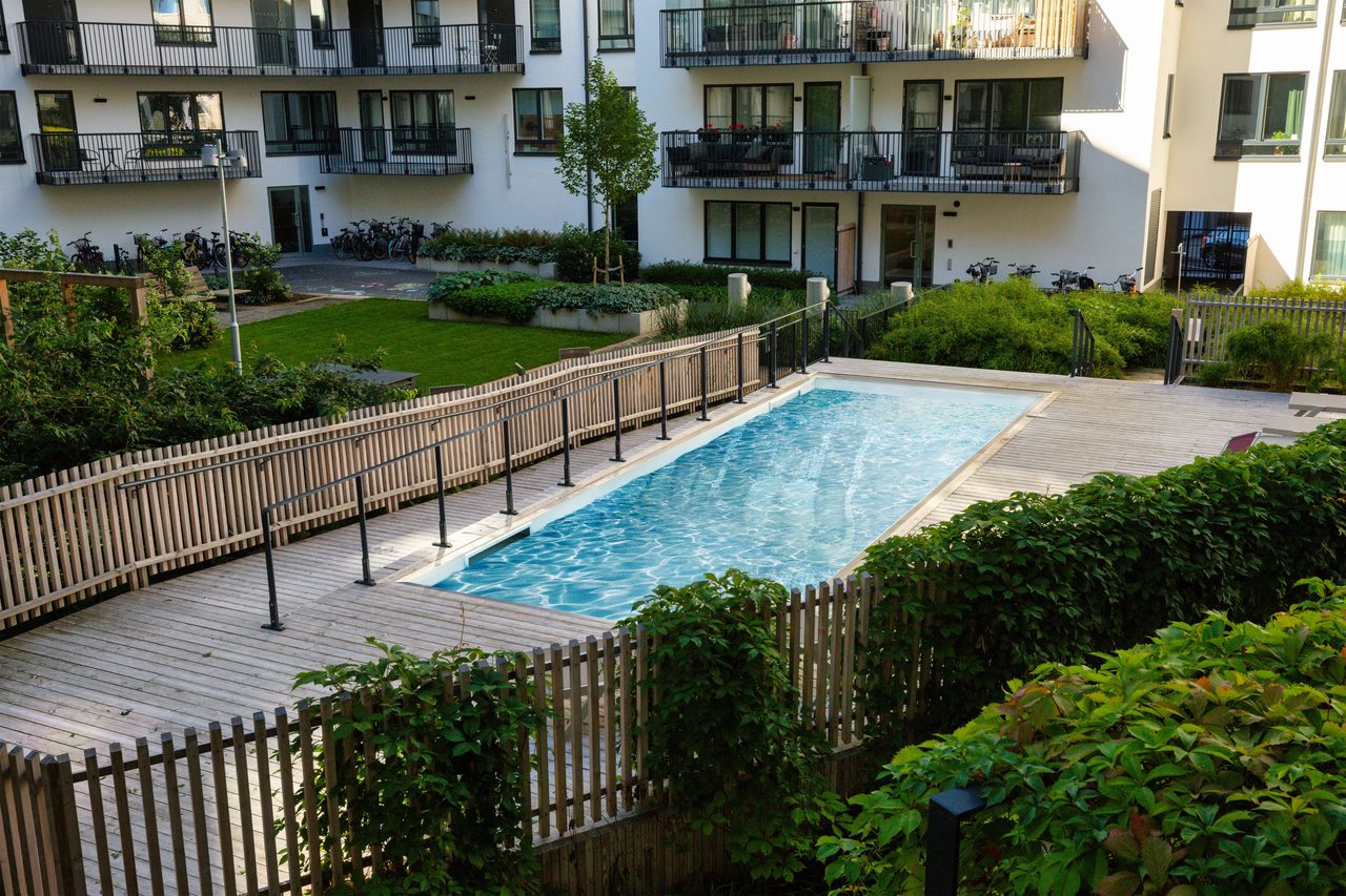 Föreningens gemensamma pool!