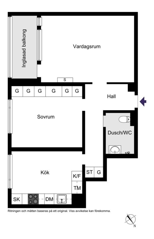 Infanterigatan 6, 2 tr