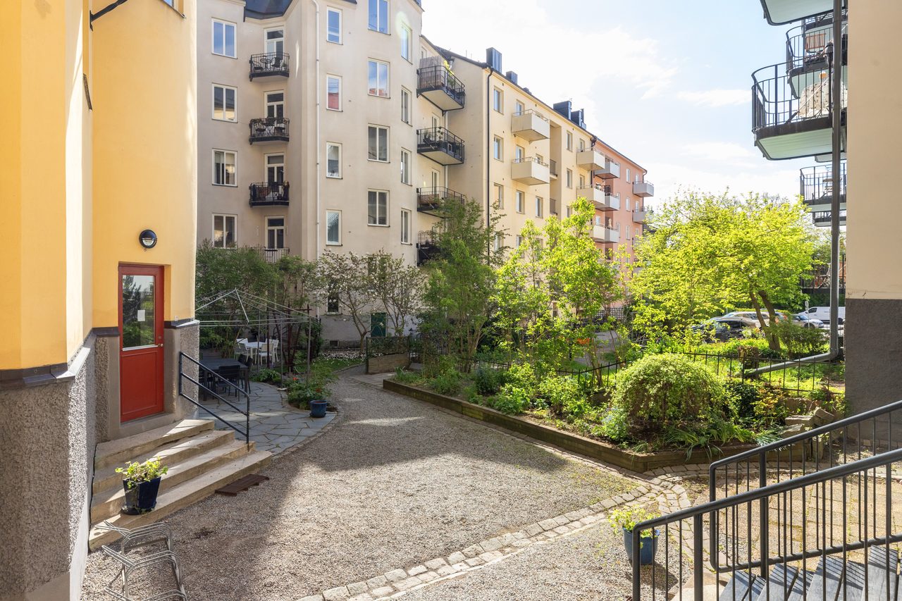 Föreningens innergård