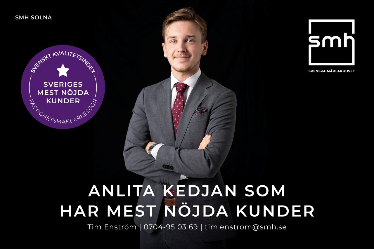 Digitalt visitkort Hemnet Solna - Tim