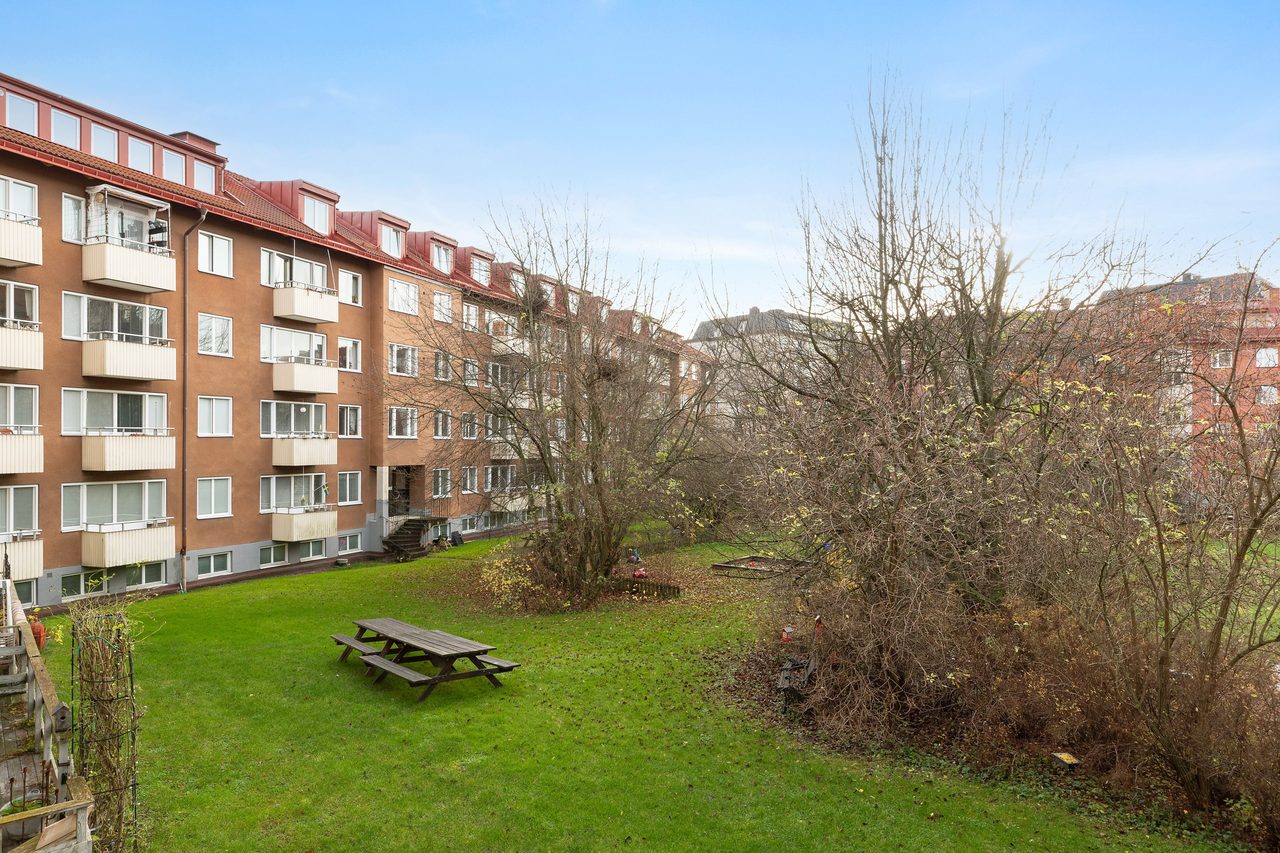 Utsikt från balkongen!